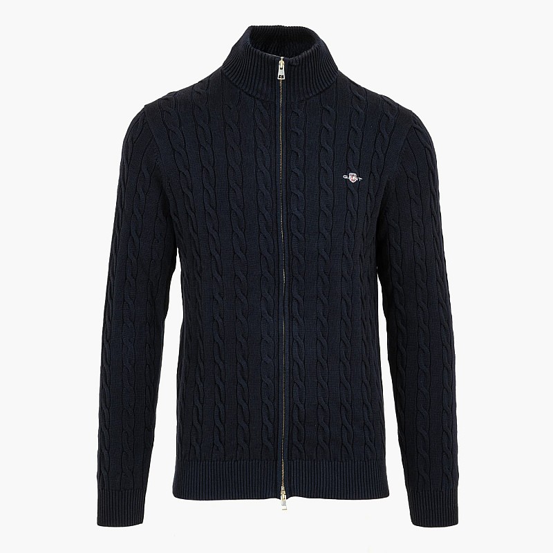 GANT Zipped.Cardigan Ανδρική Ζακέτα