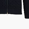 GANT Zipped.Cardigan Ανδρική Ζακέτα Gant Zipped.Cardigan-DarkBlue
