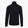 GANT Zipped.Cardigan Ανδρική Ζακέτα Gant Zipped.Cardigan-DarkBlue