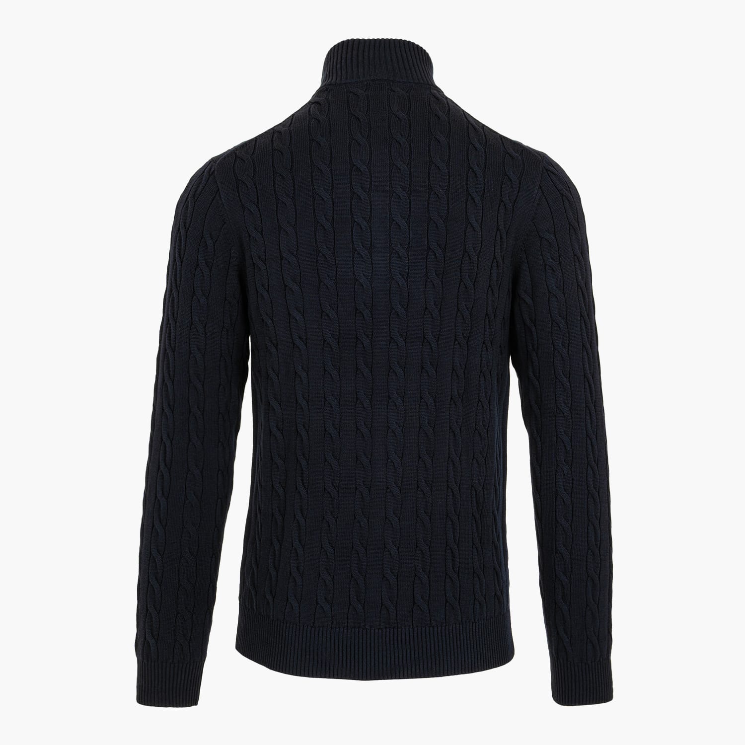 GANT Zipped.Cardigan Ανδρική Ζακέτα Gant Zipped.Cardigan-DarkBlue