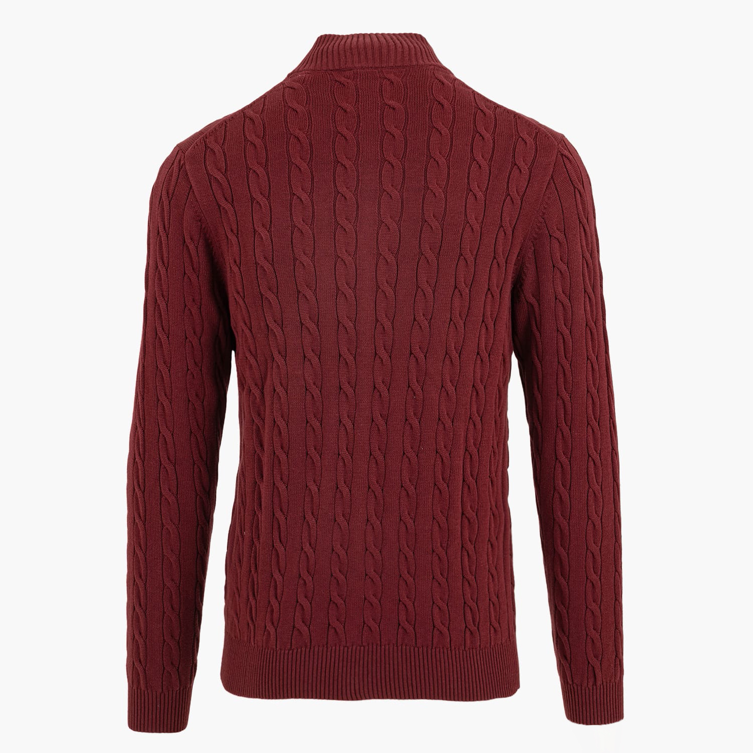 GANT Zipped.Cardigan Ανδρική Ζακέτα Gant Zipped.Cardigan-Red