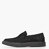 Kricket 1036B Mens Moccasin Kricket 1036B-Black