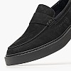 Kricket 1036B Mens Moccasin Kricket 1036B-Black