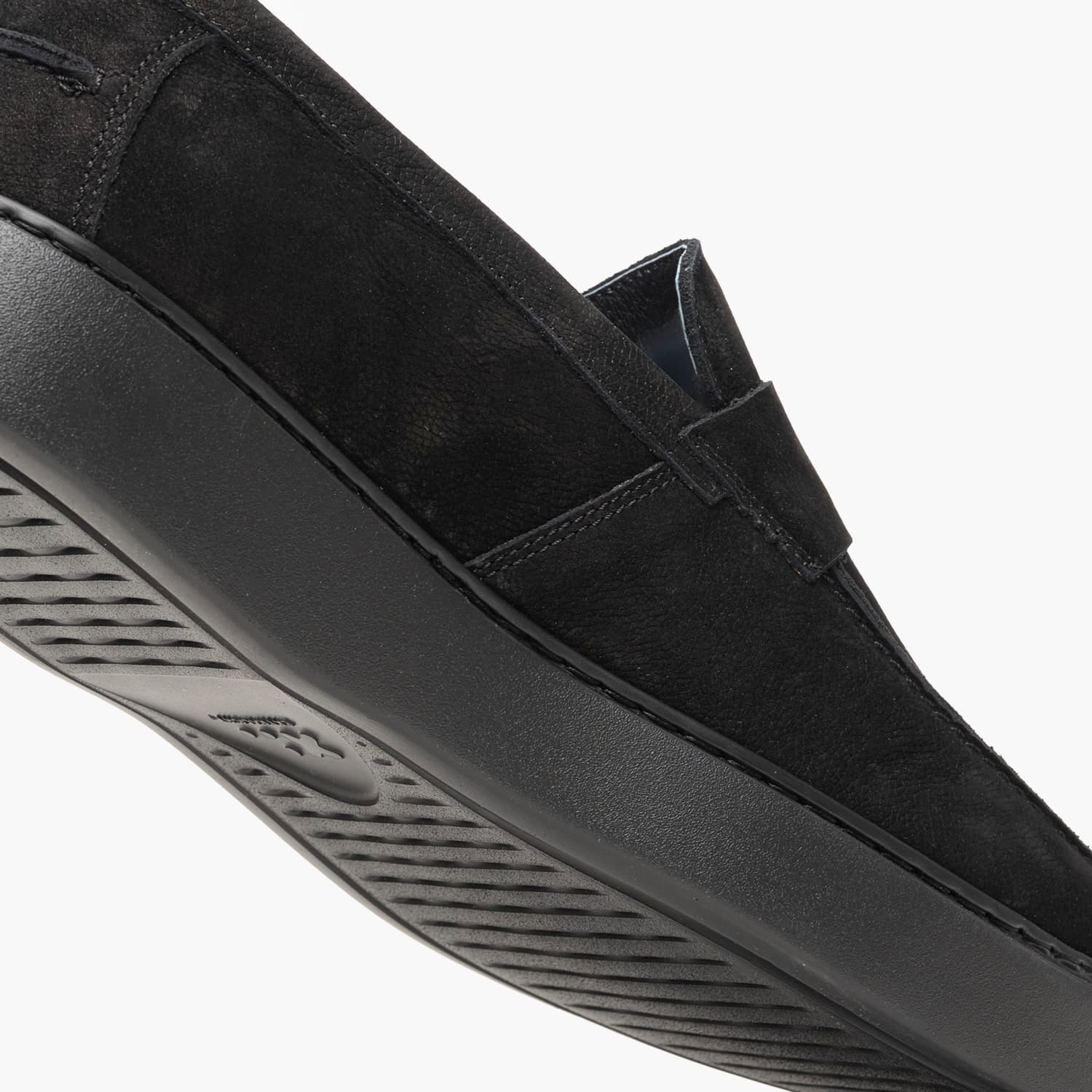 Kricket 1036B Mens Moccasin Kricket 1036B-Black