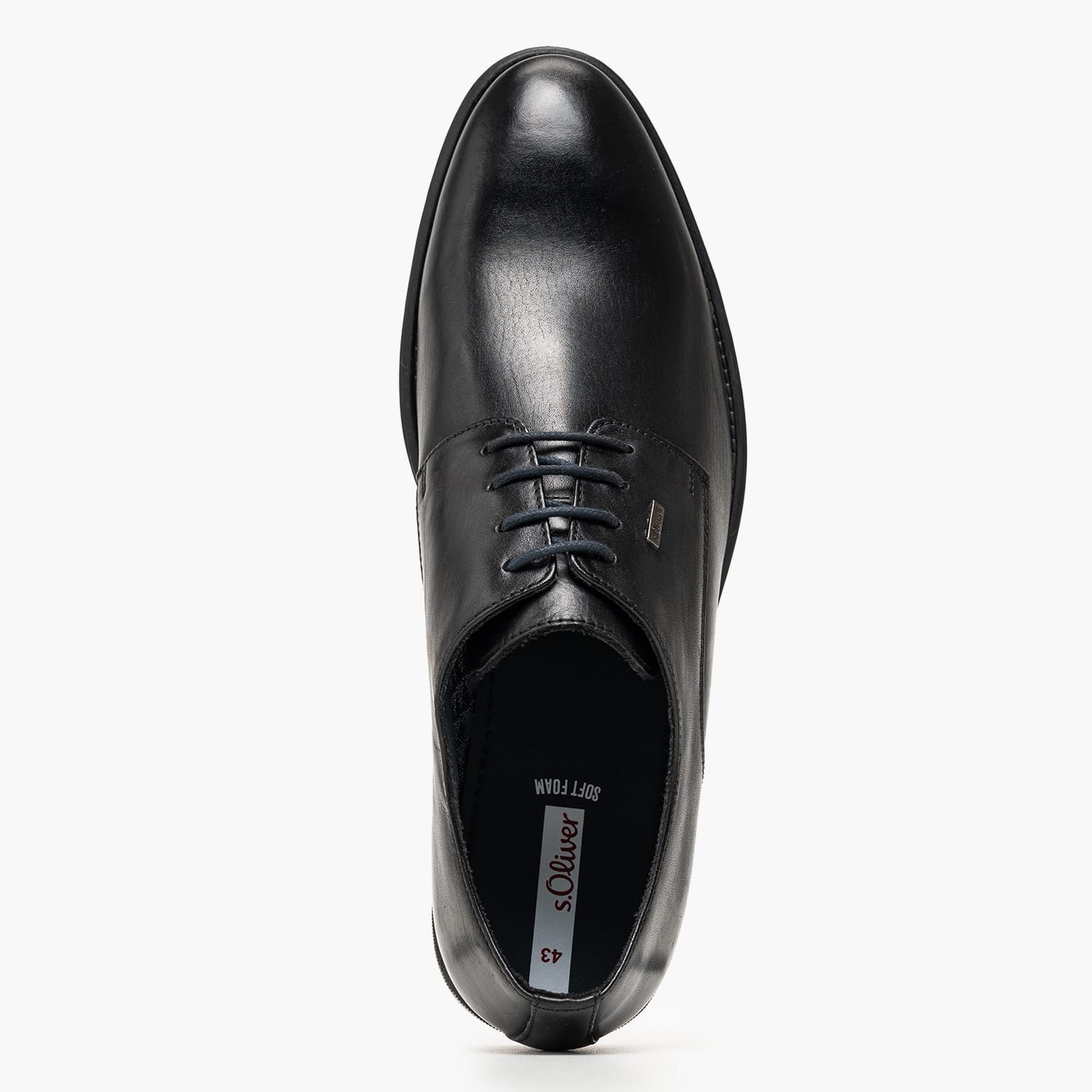 S.Oliver 13202 Ανδρικό Παπούτσι Δετό S.Oliver 13202-Black