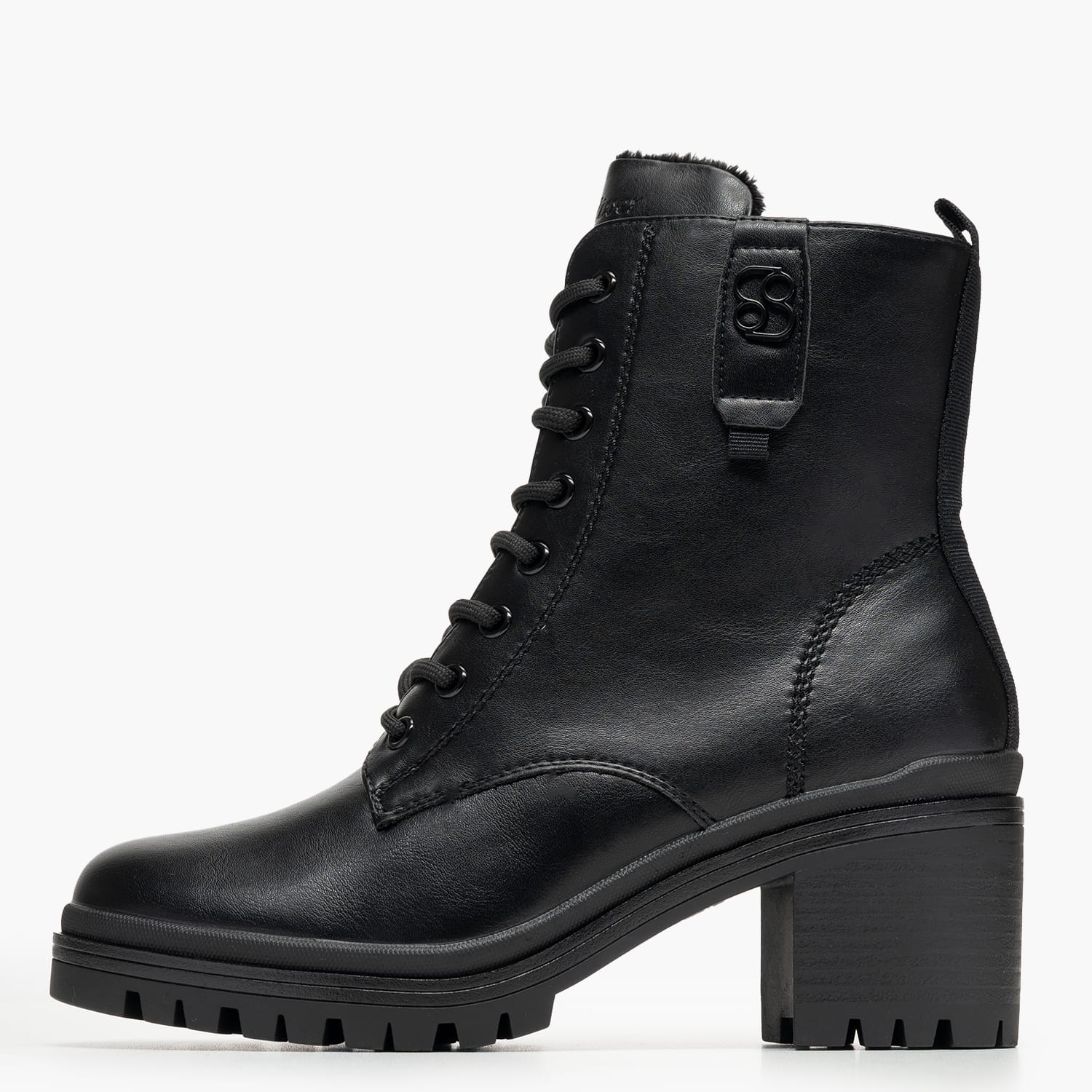 S.Oliver 25223 Γυναικείο Μποτάκι S.Oliver 25223-Black