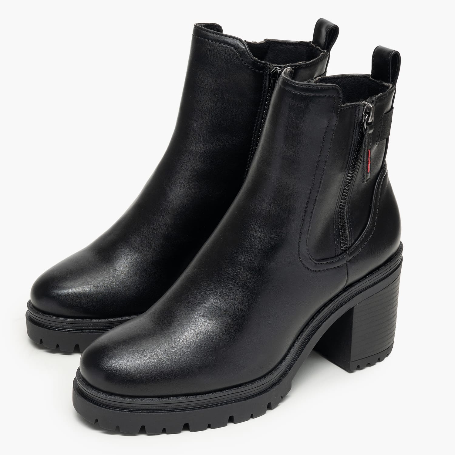 S.Oliver 25322 Γυναικείο Μποτάκι S.Oliver 25322-Black