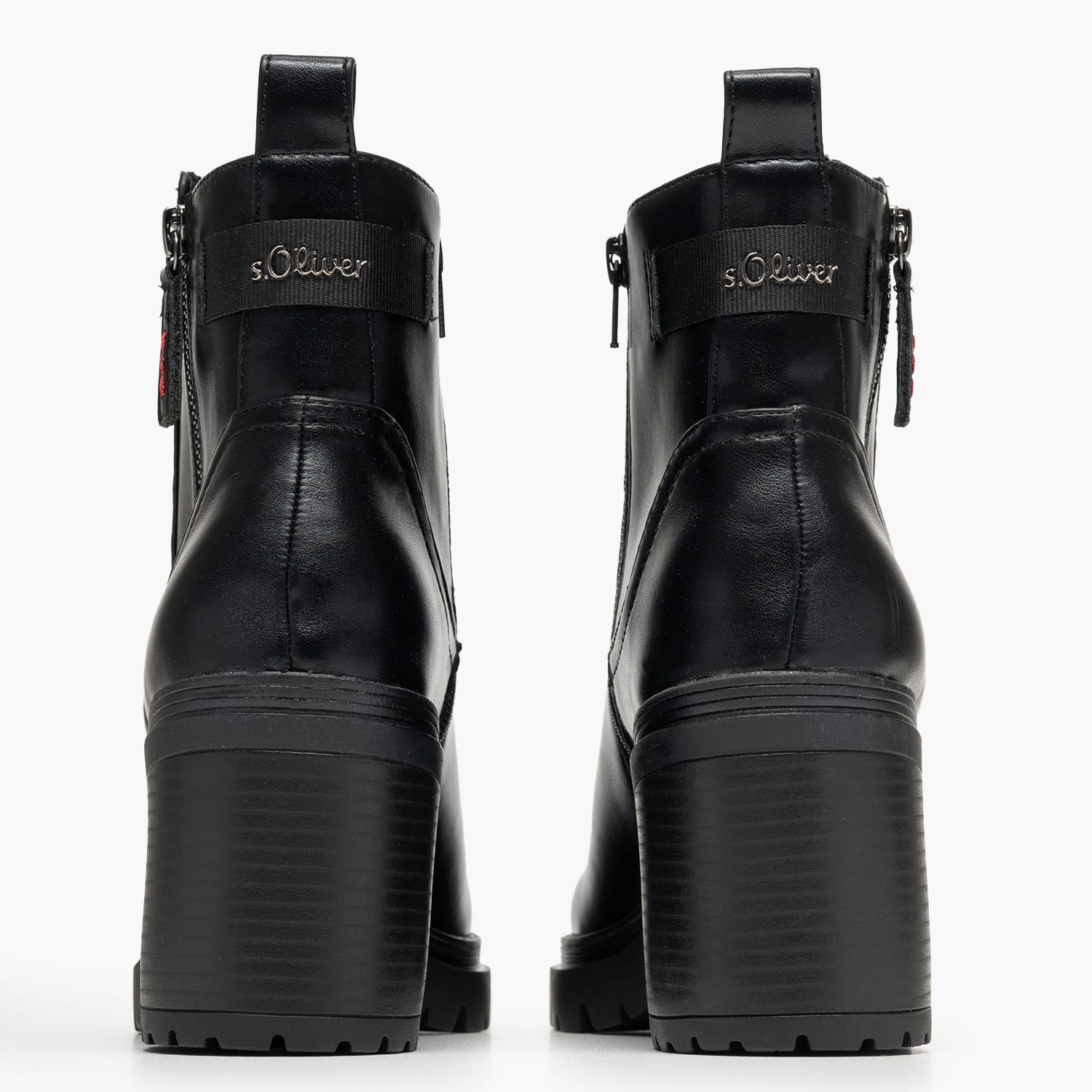 S.Oliver 25322 Γυναικείο Μποτάκι S.Oliver 25322-Black