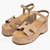 Komis and Komis C.206 Womens Platform Low Komis and Komis C.206-Taupe