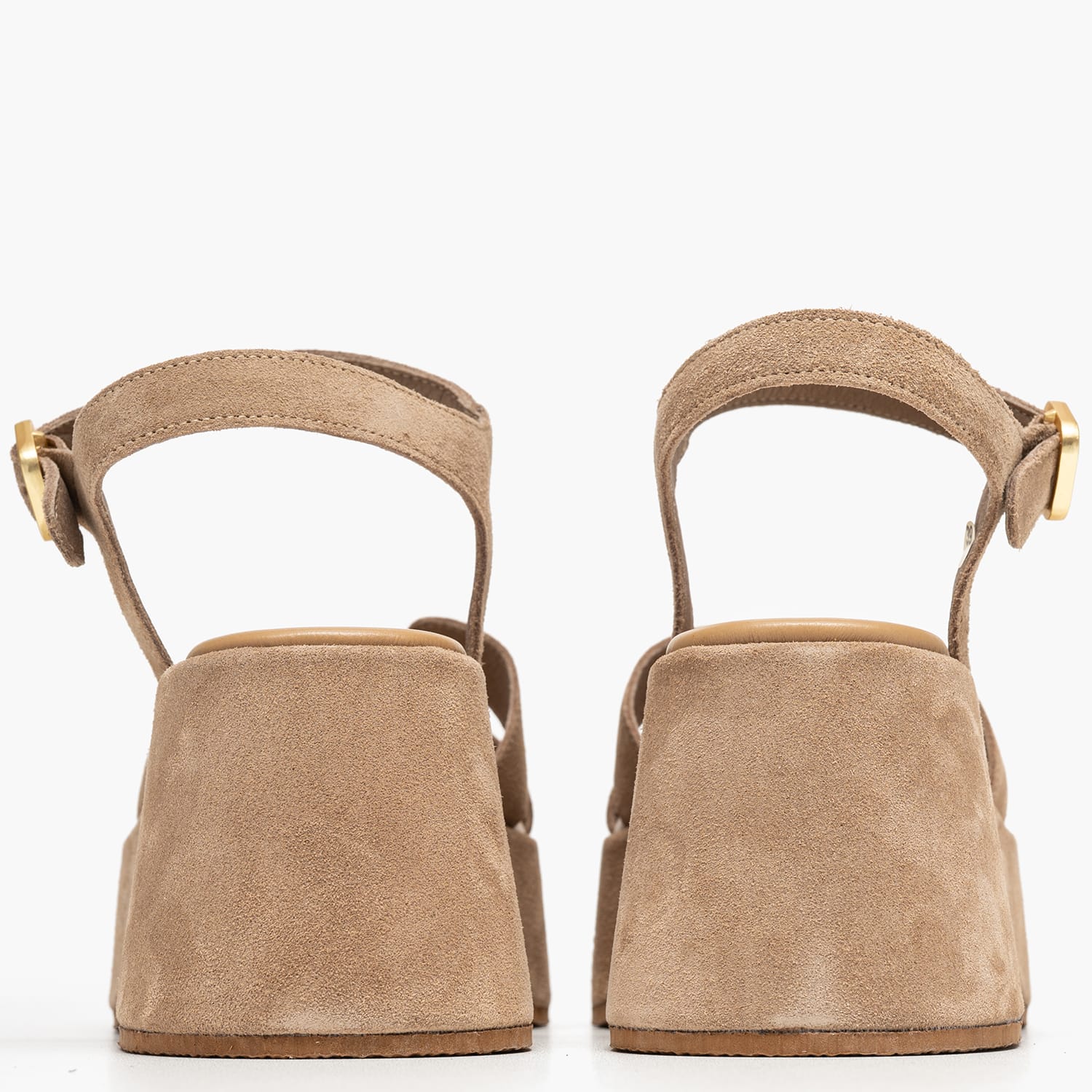 Komis and Komis C.206 Womens Platform Low Komis and Komis C.206-Taupe