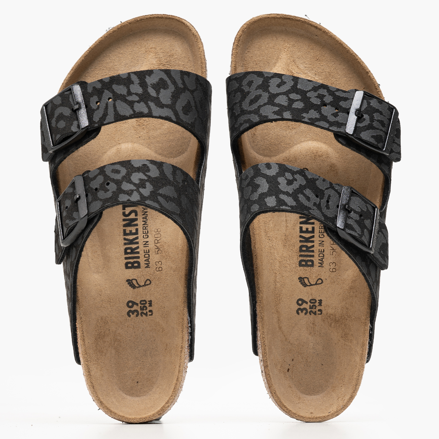 Birkenstock Arizona.Leo.B Γυναικείo Flat Birkenstock Arizona.Leo.B-Black