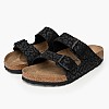 Birkenstock Arizona.Leo.B Γυναικείo Flat Birkenstock Arizona.Leo.B-Black
