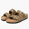 Birkenstock Arizona.Leo.K Γυναικείo Flat Birkenstock Arizona.Leo.K-Khaki