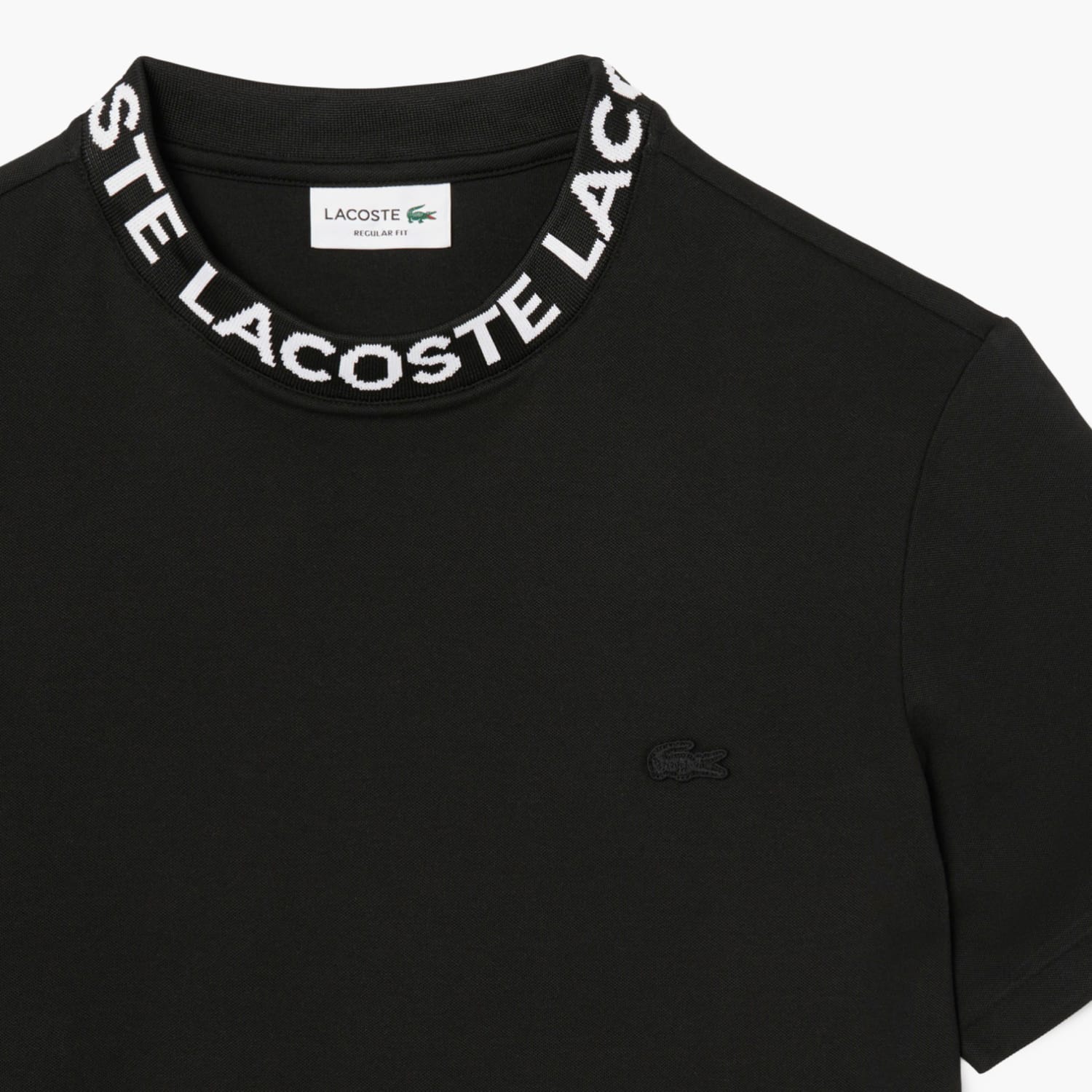 Lacoste AH9582 Ανδρική Μπλούζα Lacoste AH9582-Black