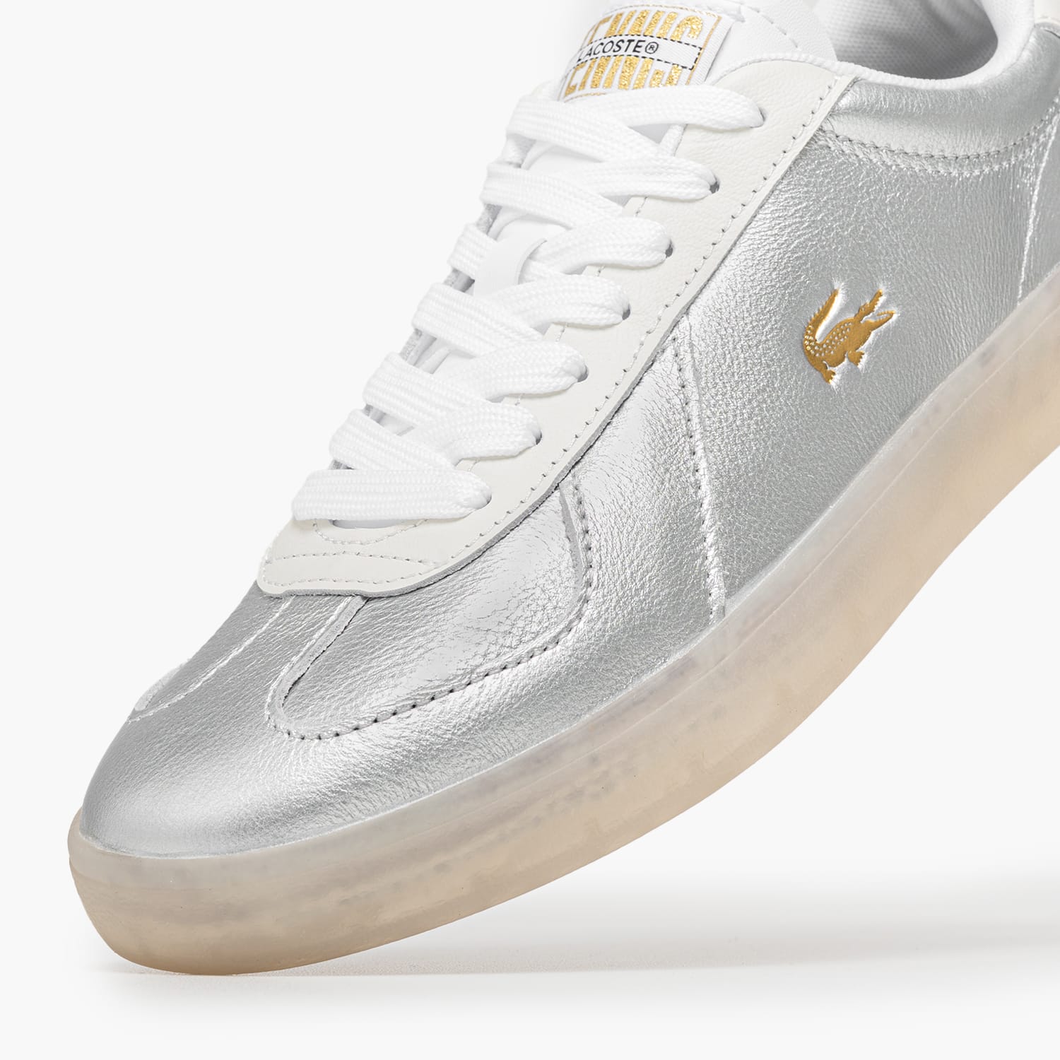 Lacoste Base.Shot Γυναικείο Παπούτσι Casual Lacoste Base.Shot-Silver