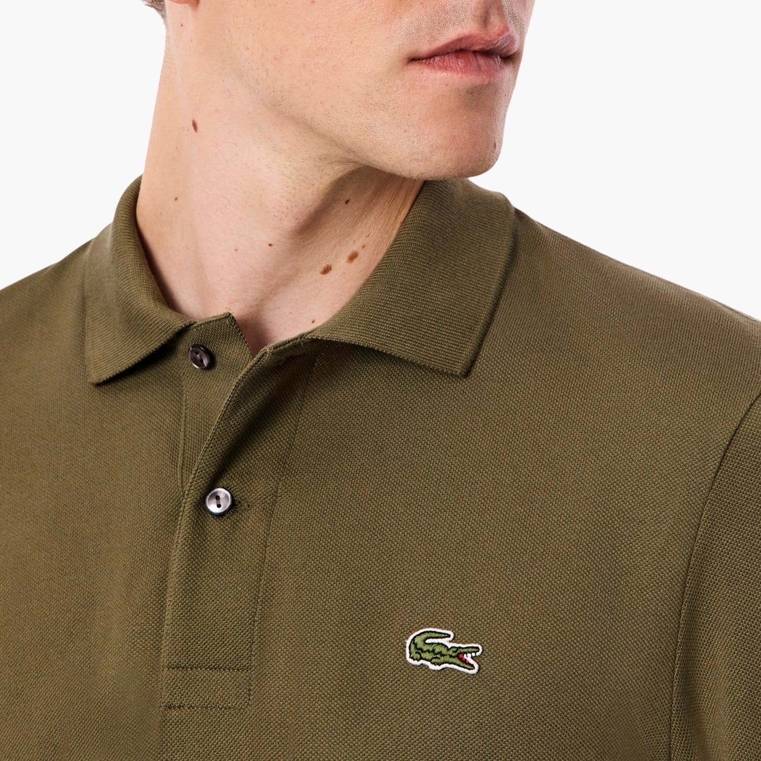 Lacoste L1312 Ανδρικά Μπλούζες Lacoste L1312-Khaki