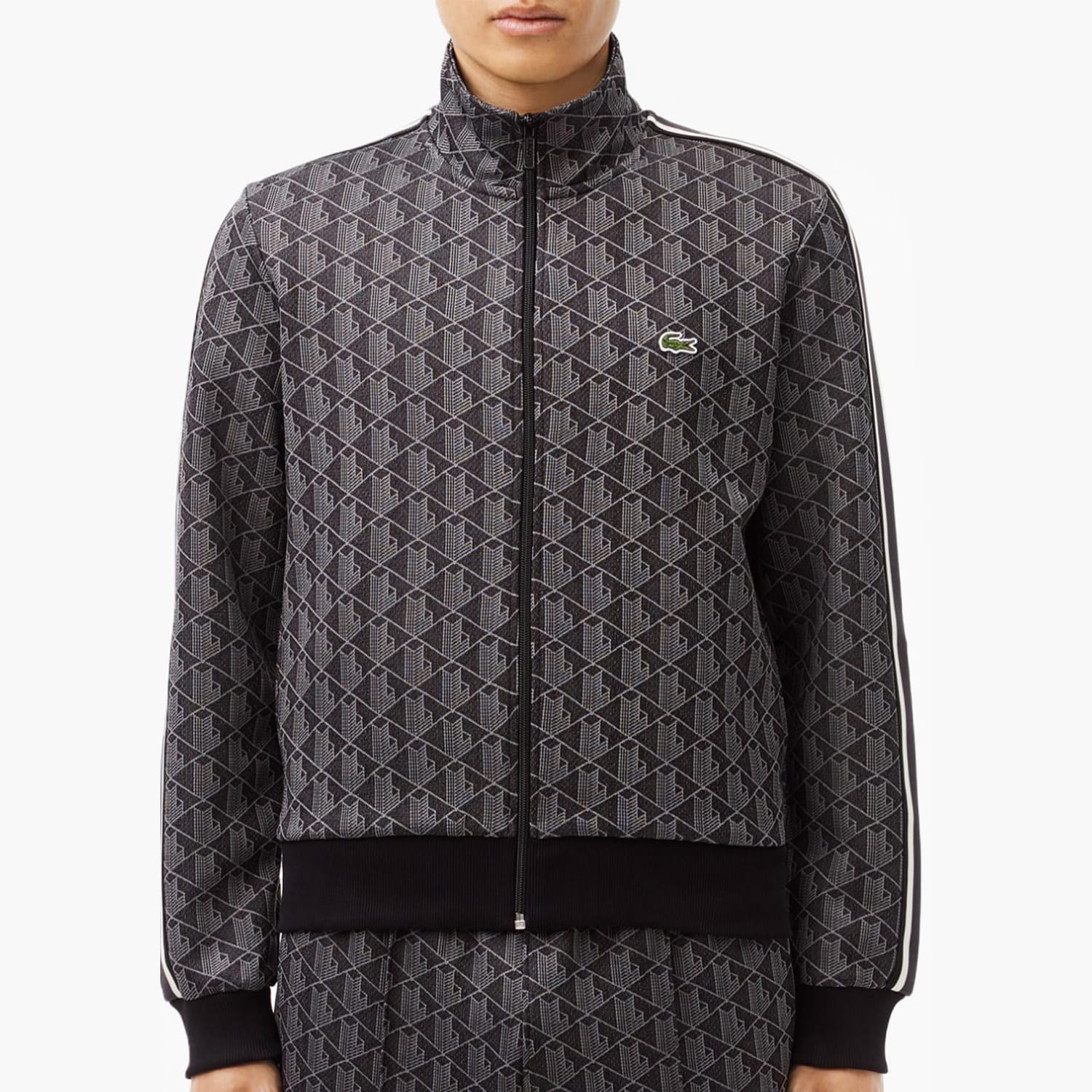 Lacoste SH1368 Ανδρική Ζακέτα Lacoste SH1368-Black