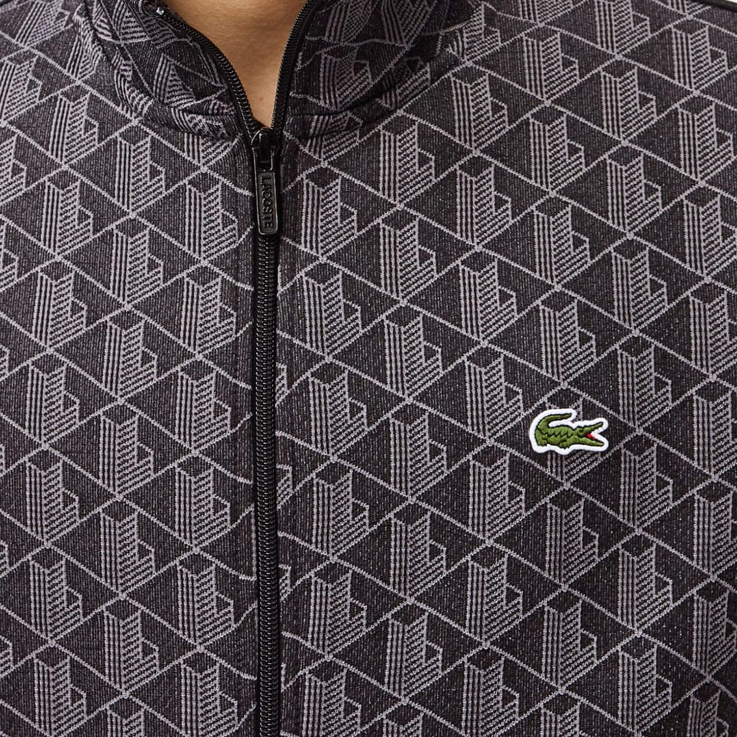 Lacoste SH1368 Ανδρική Ζακέτα Lacoste SH1368-Black
