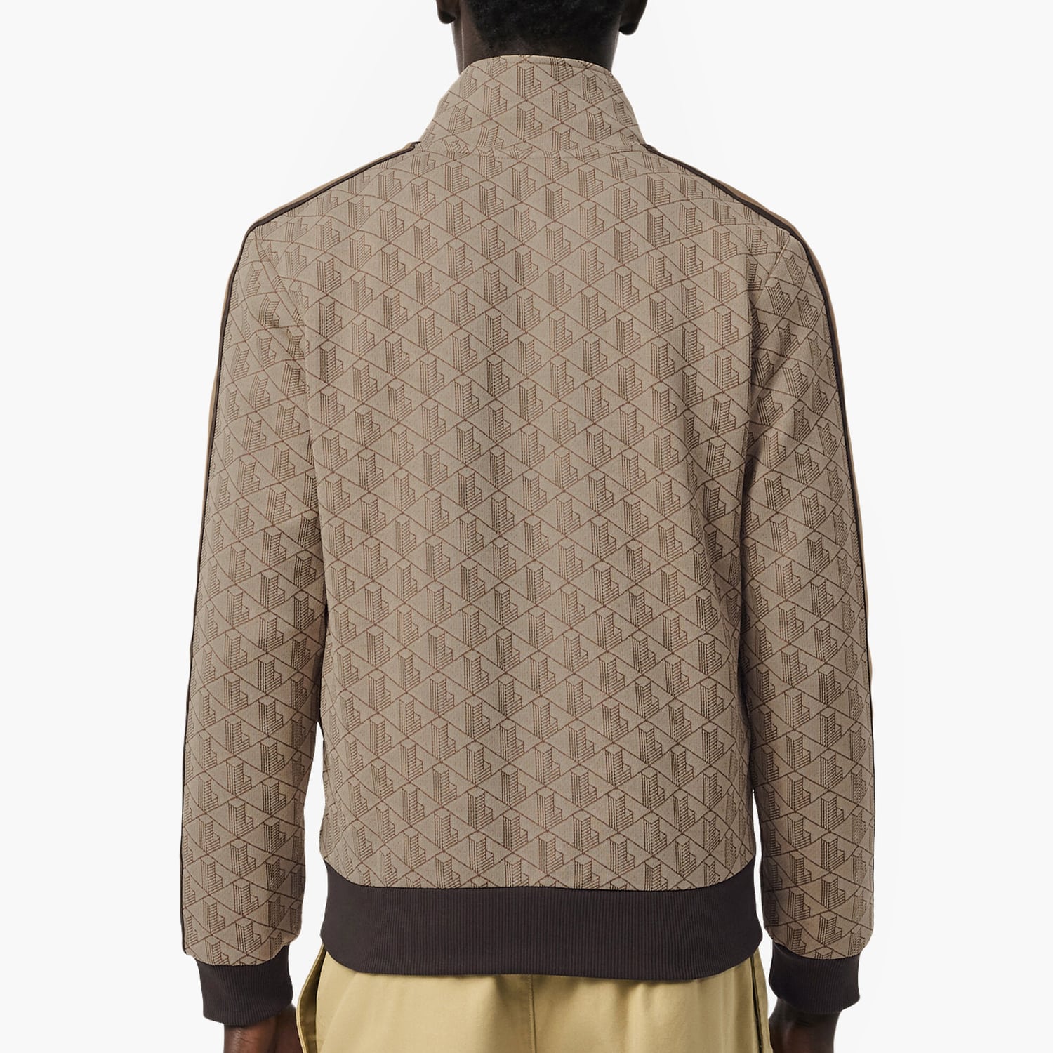 Lacoste SH1368 Ανδρική Ζακέτα Lacoste SH1368-Brown