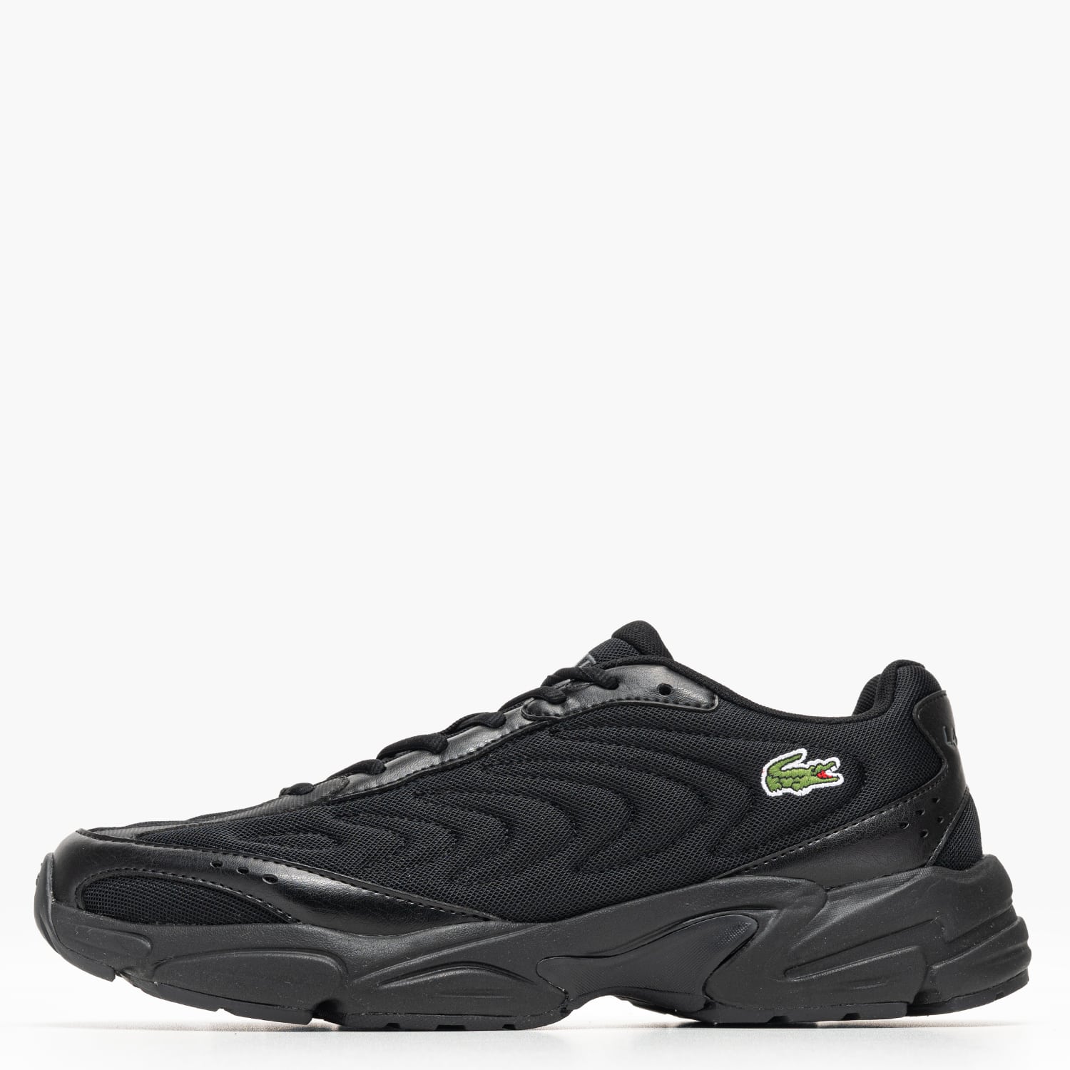 Lacoste Storm96.Lt Ανδρικό Παπούτσι Casual Lacoste Storm96.Lt-Black