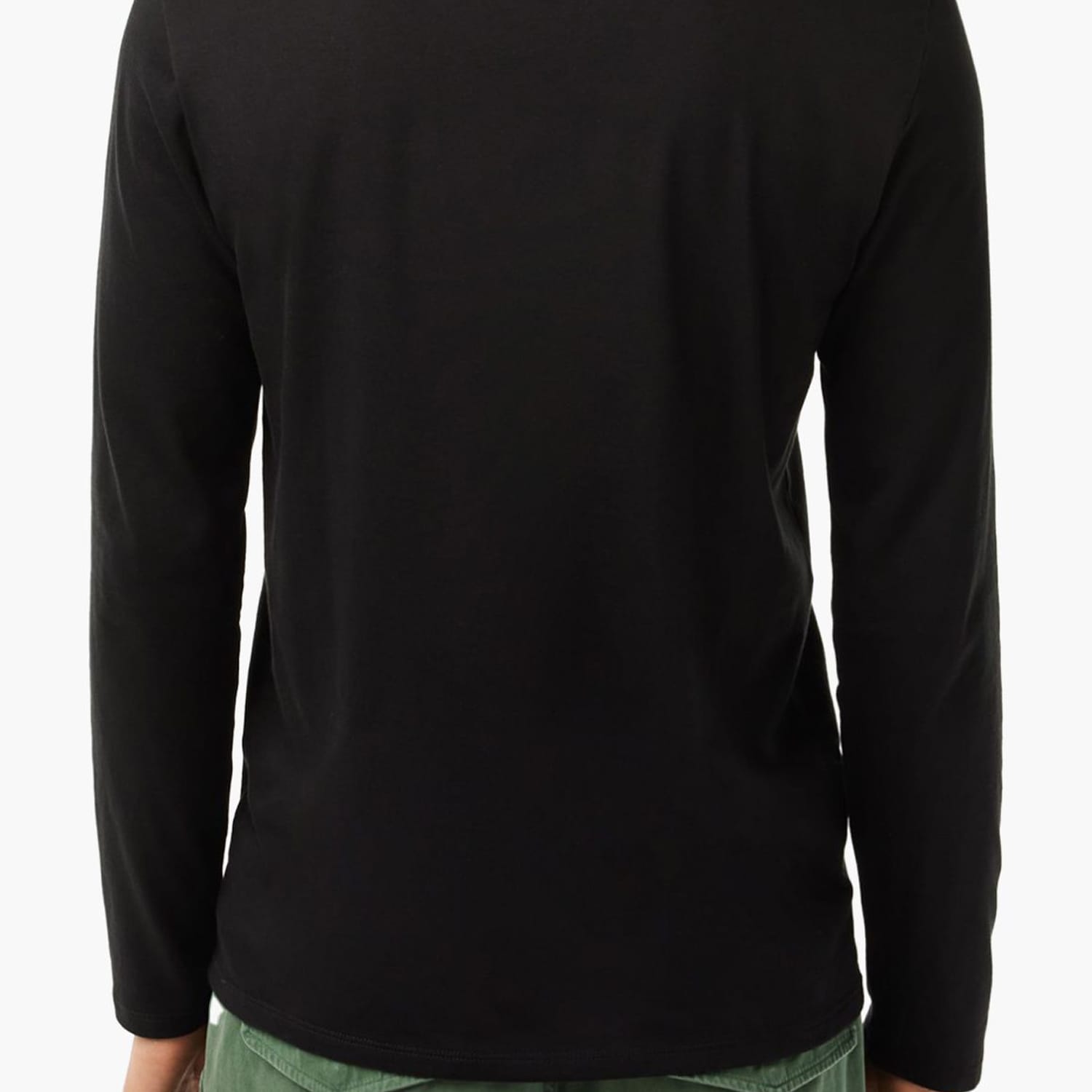 Lacoste TH6712 Ανδρικά Μπλούζες Lacoste TH6712-Black