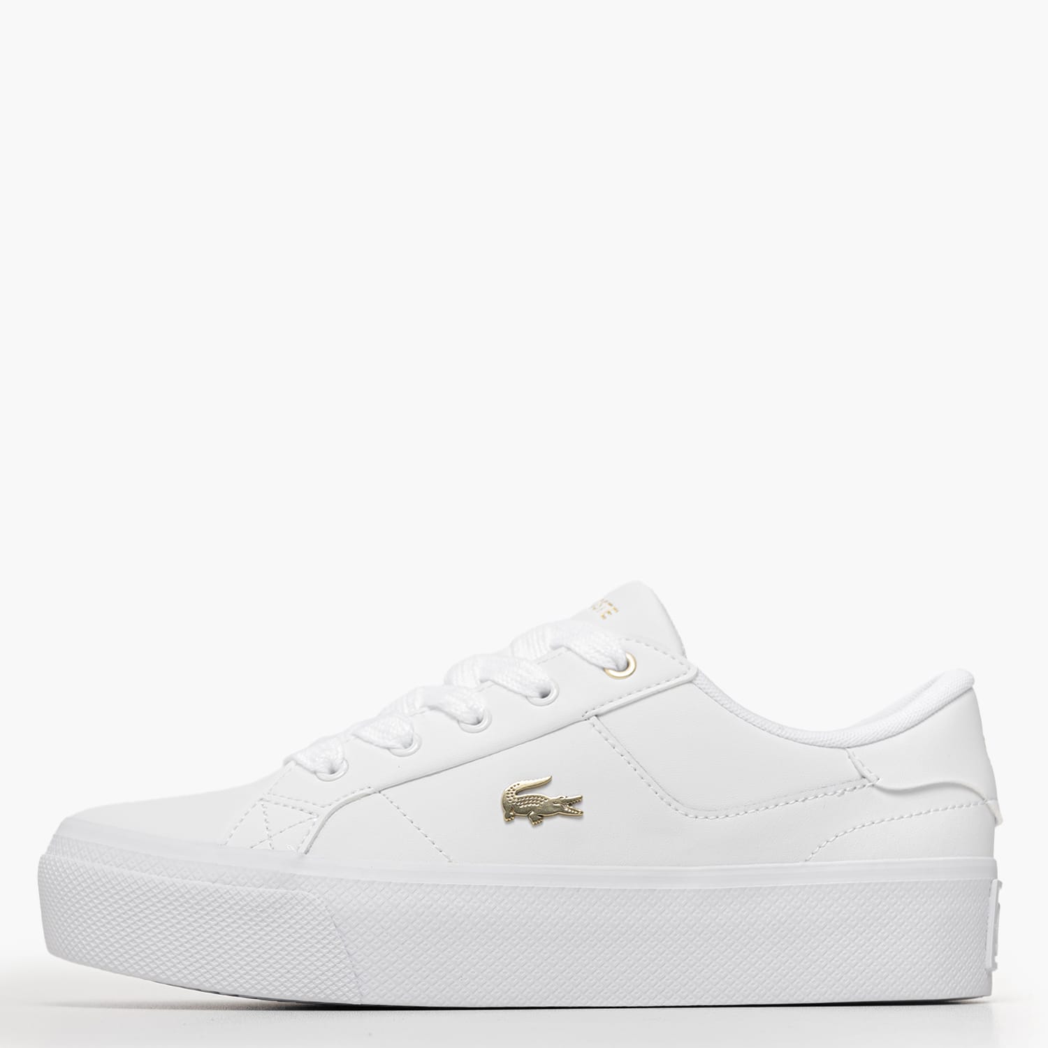 Lacoste Ziane.Platfo Γυναικείο Παπούτσι Casual Lacoste Ziane.Platfo-White