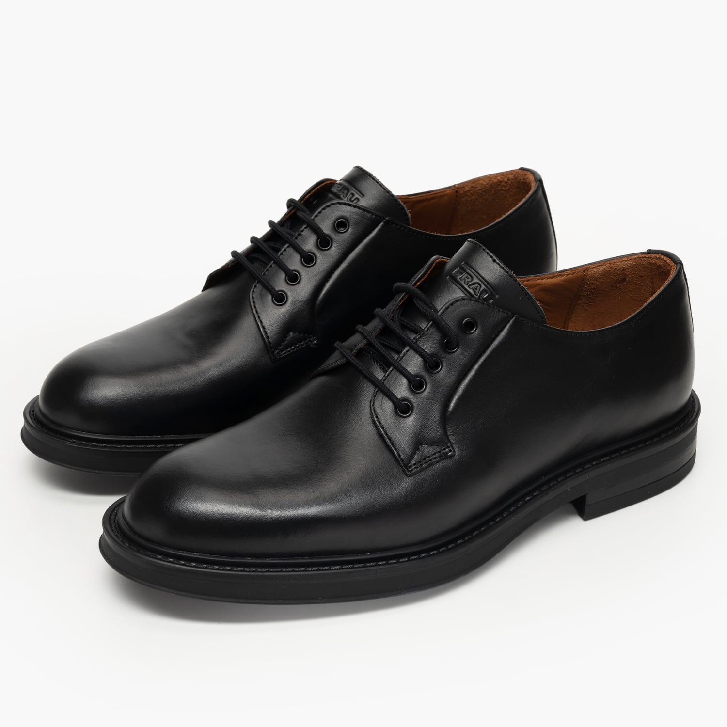 Frau 73L1 Ανδρικό Παπούτσι Δετό Frau 73L1-Black