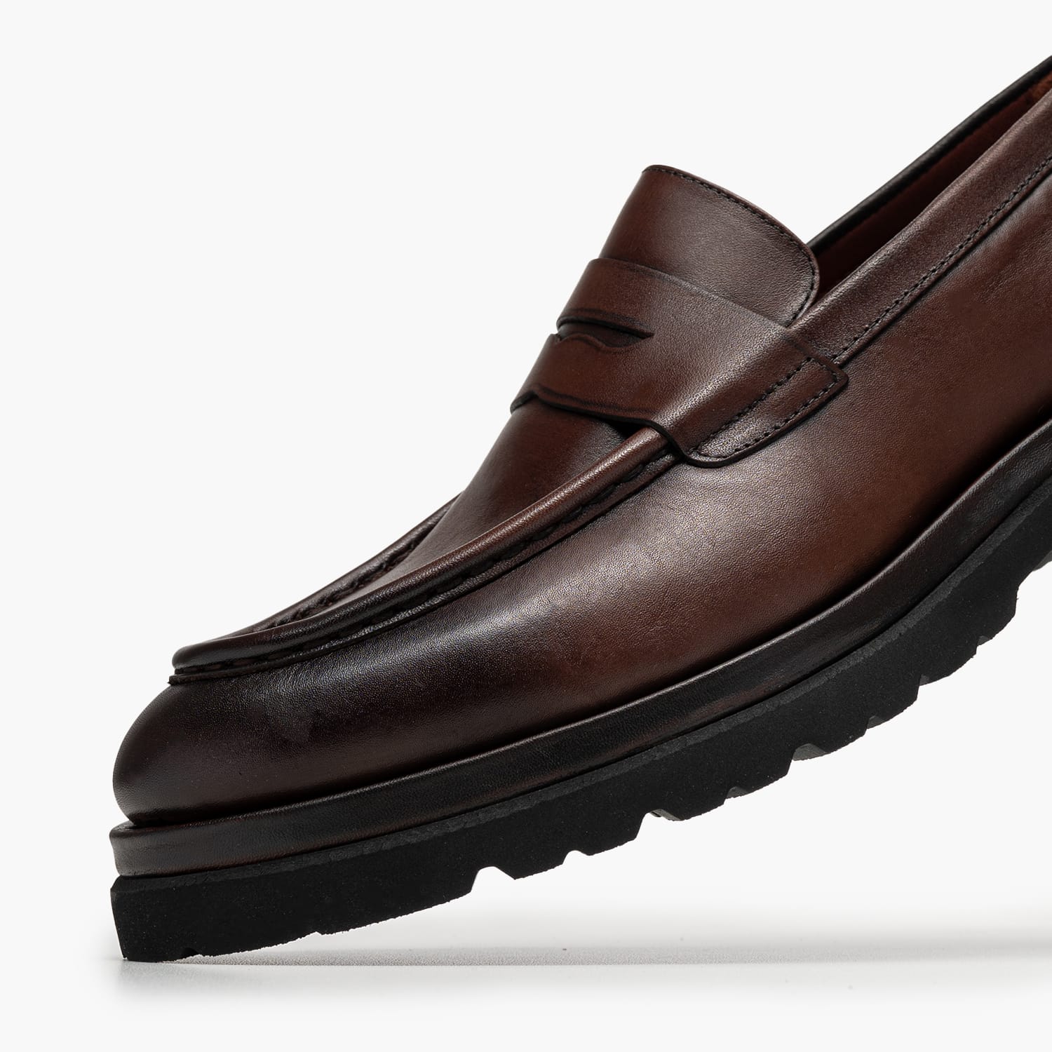 Philippe Lang 7064 Ανδρικό Μοκασίνι Philippe Lang 7064-Brown