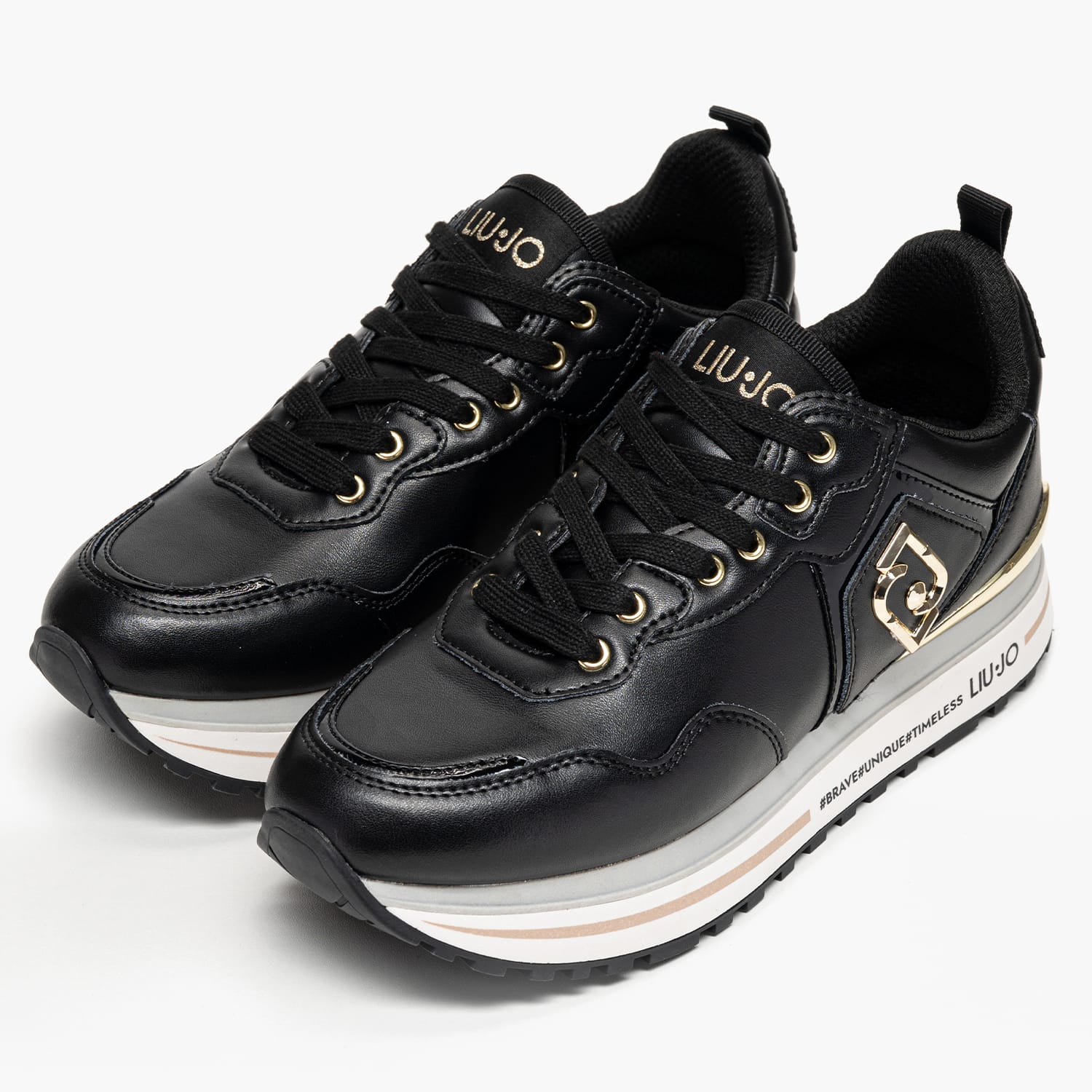 Liu Jo Wonder.01 Γυναικείο Παπούτσι Casual Liu Jo Wonder.01-Black