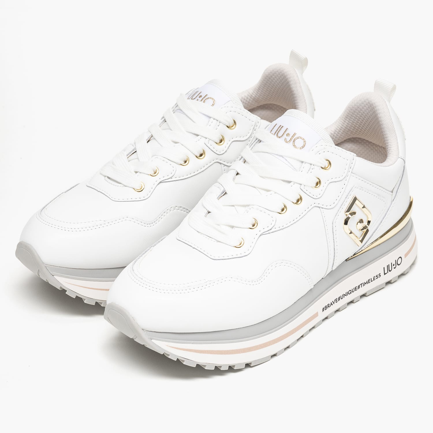 Liu Jo Wonder.01 Γυναικείο Παπούτσι Casual Liu Jo Wonder.01-White