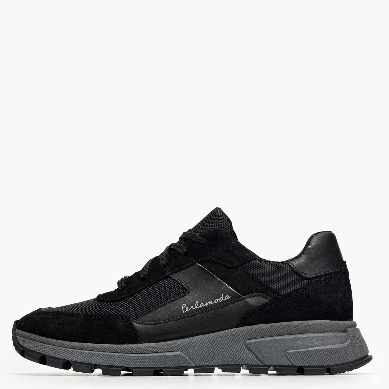 Perlamoda Mag Ανδρικό Παπούτσι Casual Perlamoda Mag-Black