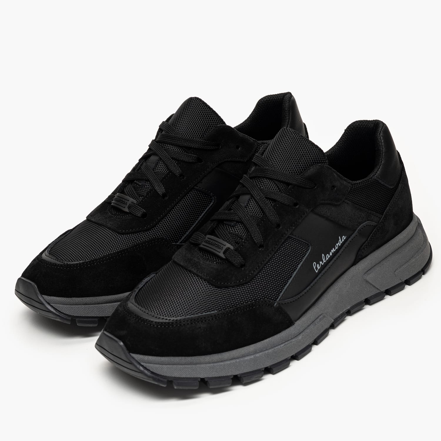 Perlamoda Mag Ανδρικό Παπούτσι Casual Perlamoda Mag-Black