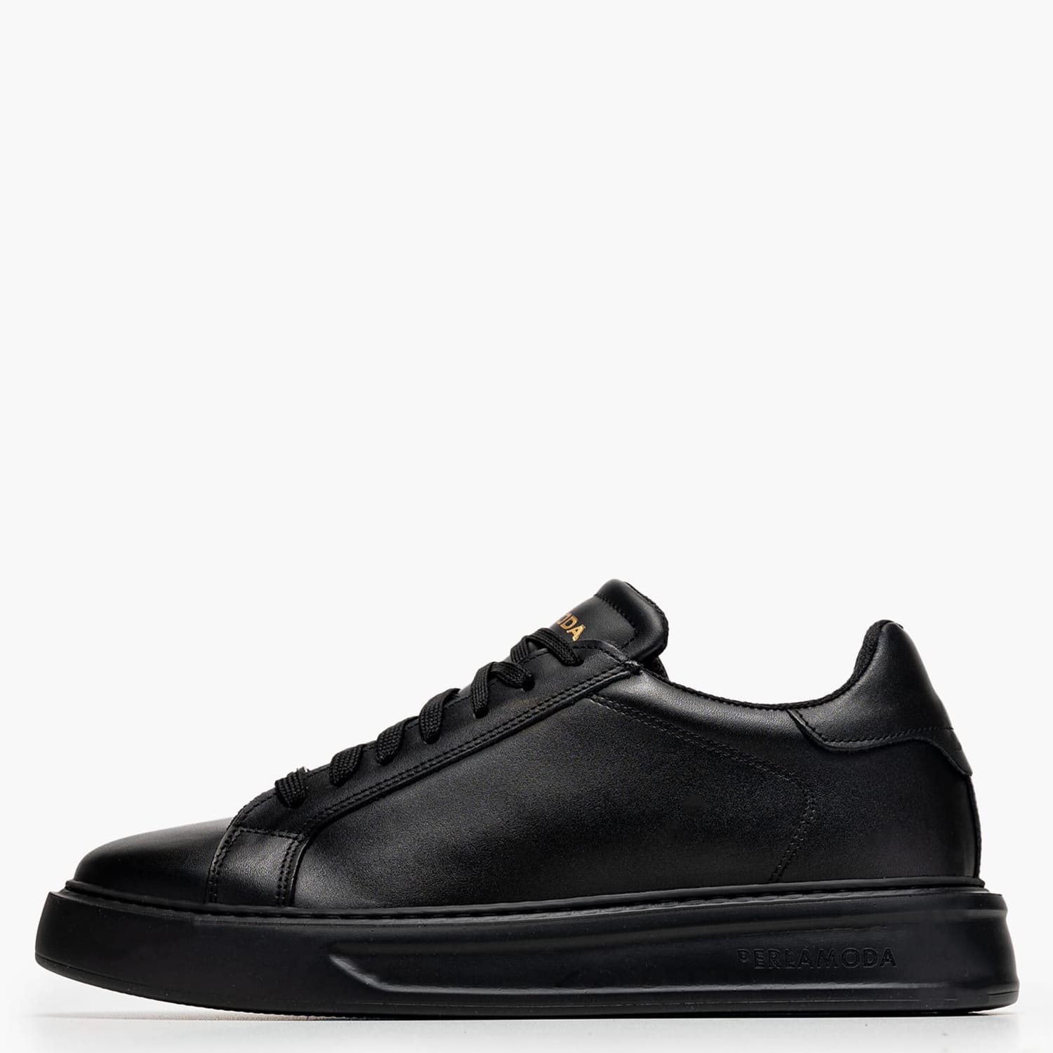 Perlamoda SN18.B Ανδρικό Παπούτσι Casual Perlamoda SN18.B-Black