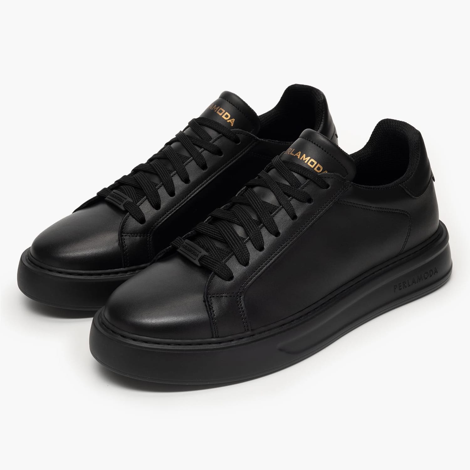 Perlamoda SN18.B Ανδρικό Παπούτσι Casual Perlamoda SN18.B-Black