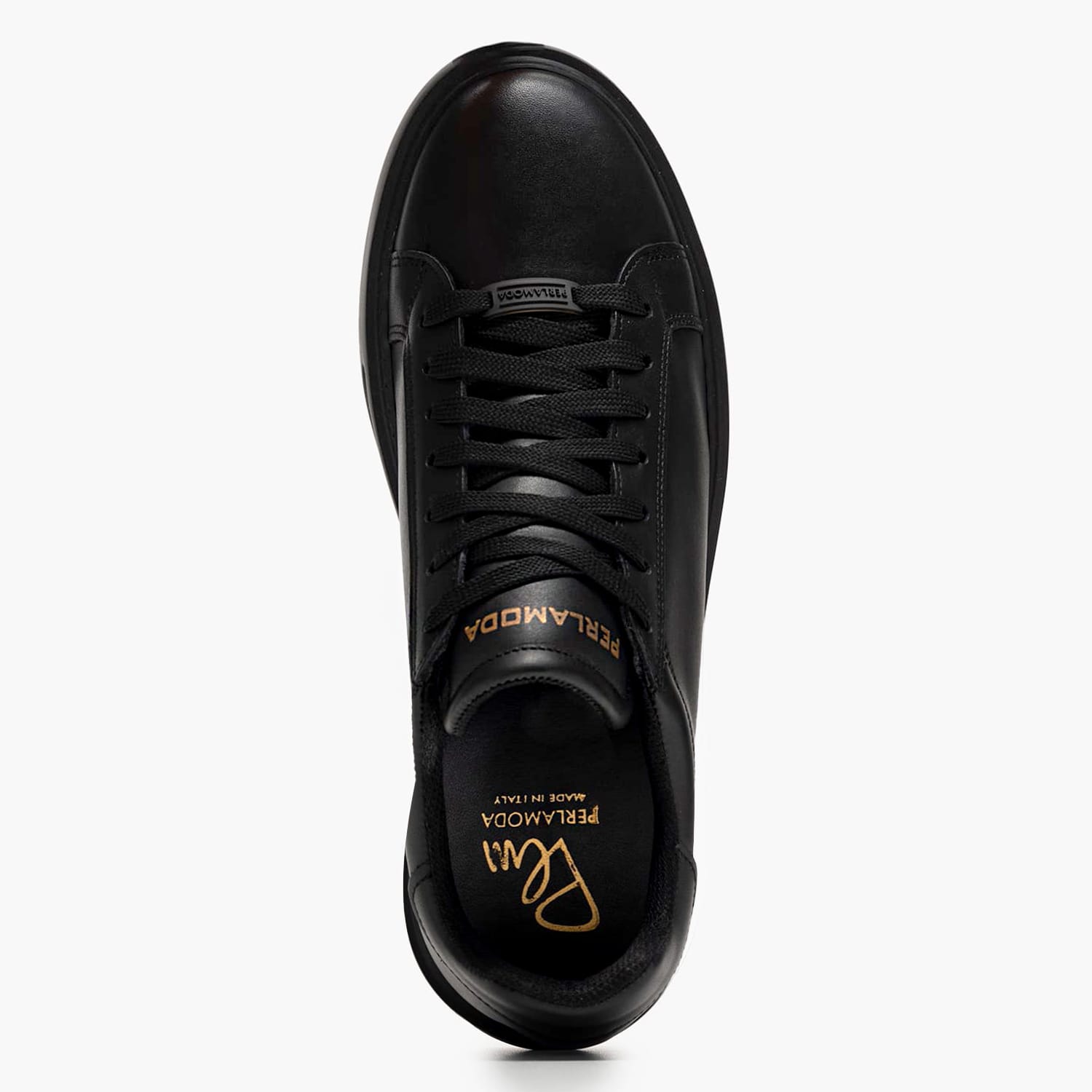 Perlamoda SN18.B Ανδρικό Παπούτσι Casual Perlamoda SN18.B-Black
