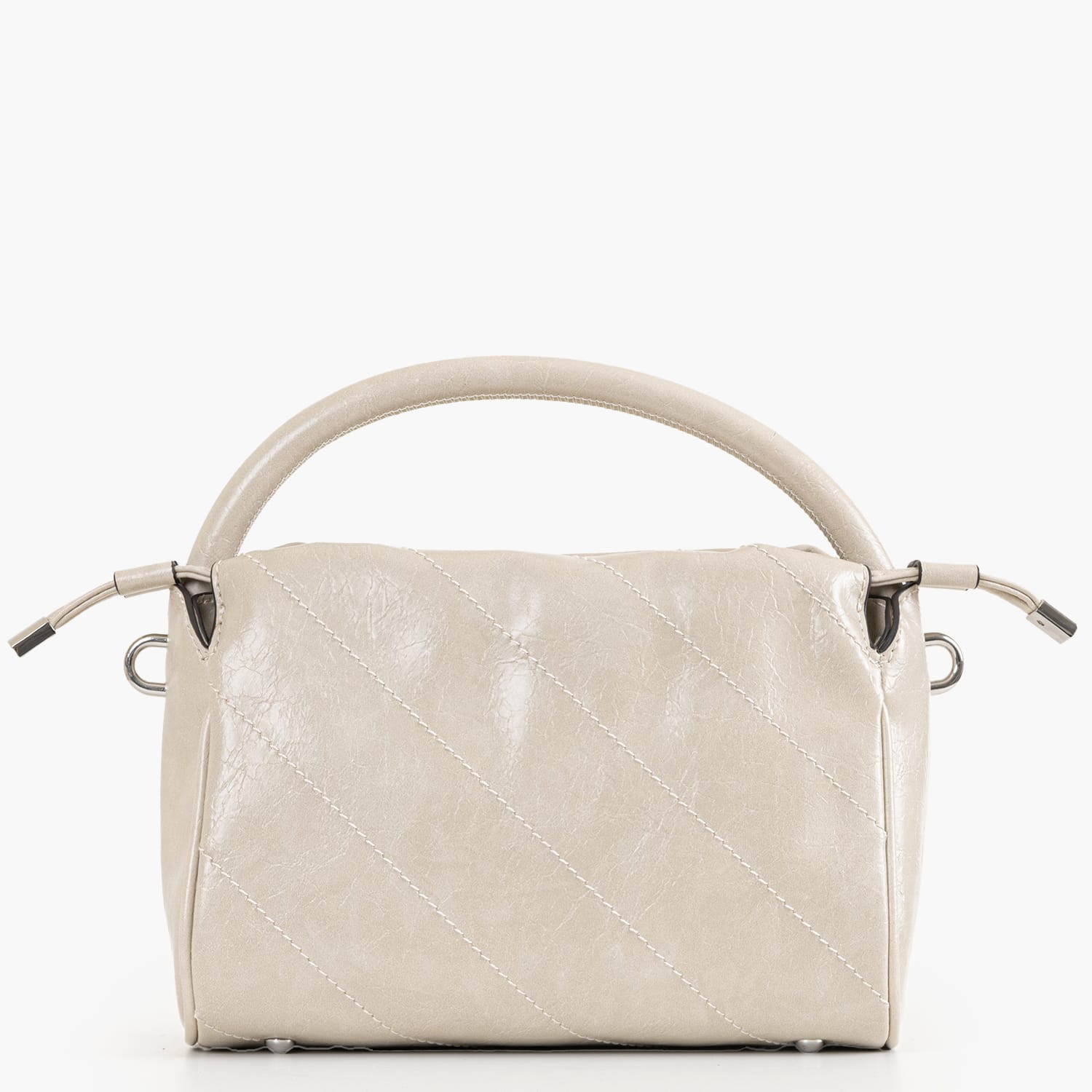 Guess Amys Γυναικεία Τσάντα Guess Amys-Beige