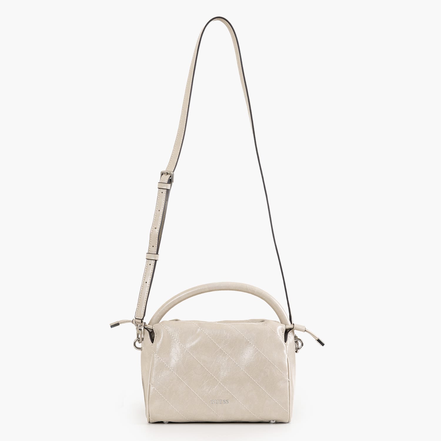 Guess Amys Γυναικεία Τσάντα Guess Amys-Beige
