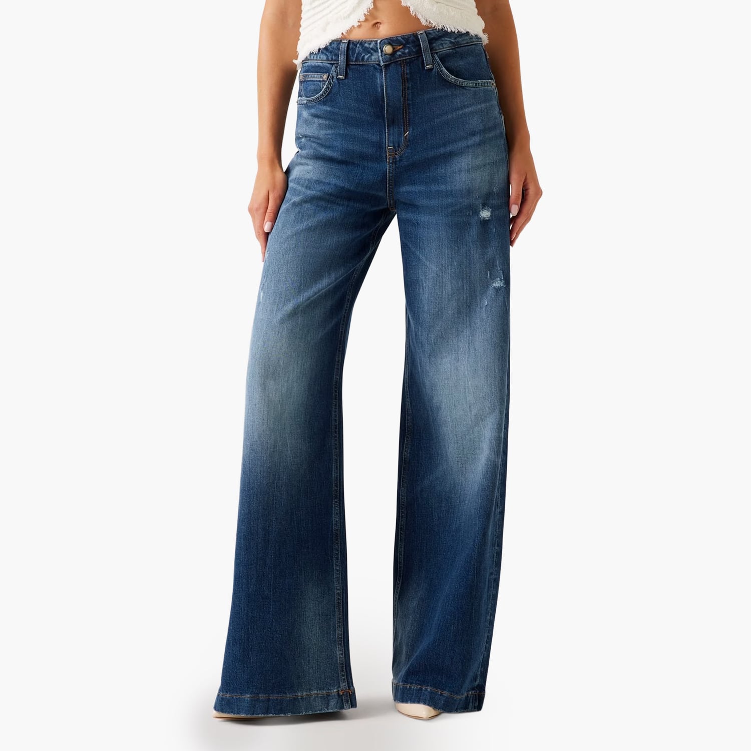 Guess Bellagio Γυνακεία Τζιν Guess Bellagio-DarkBlue