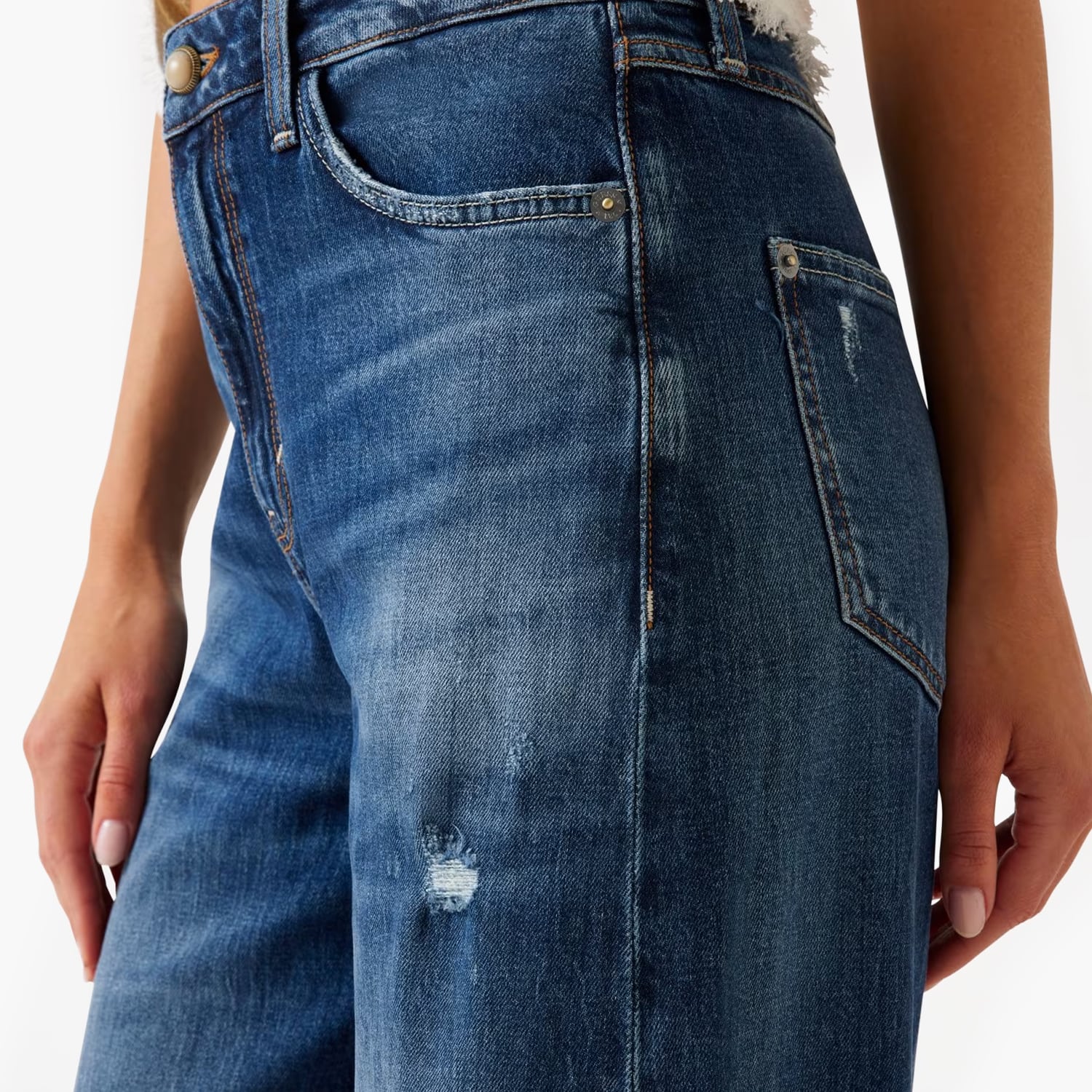 Guess Bellagio Γυνακεία Τζιν Guess Bellagio-DarkBlue