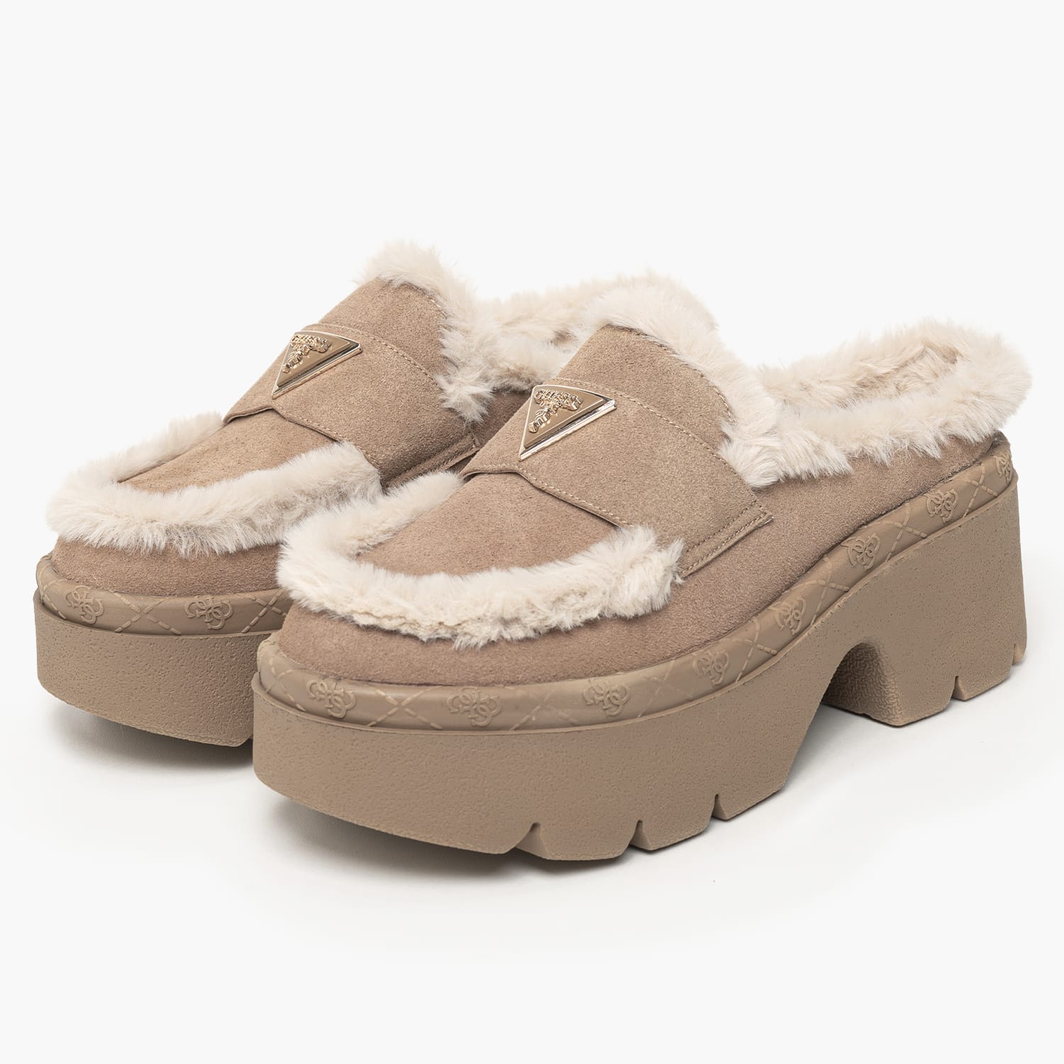 Guess Brideen Γυναικείο Mule Guess Brideen-Beige