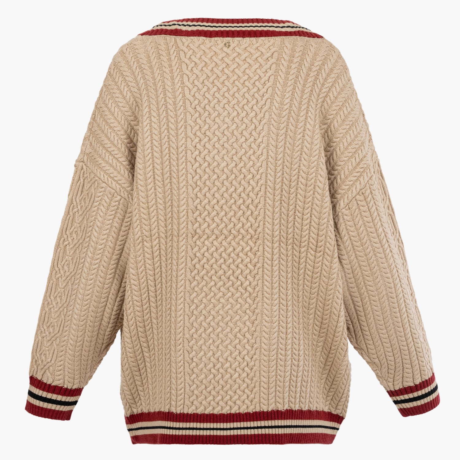 Guess Cable.Striped Γυνακεία Μπλούζα - Τοπ