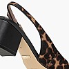 Guess Calidely Γυναικεία Γόβα & Peeptoe Χαμηλή Guess Calidely-Leopard