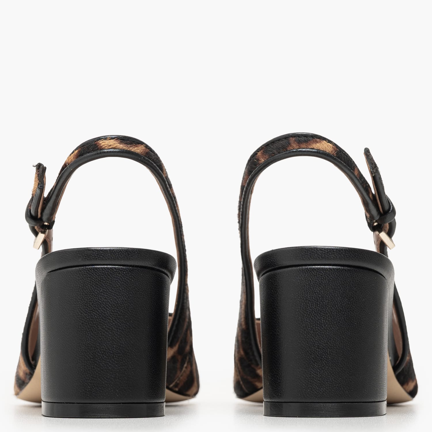 Guess Calidely Γυναικεία Γόβα & Peeptoe Χαμηλή Guess Calidely-Leopard