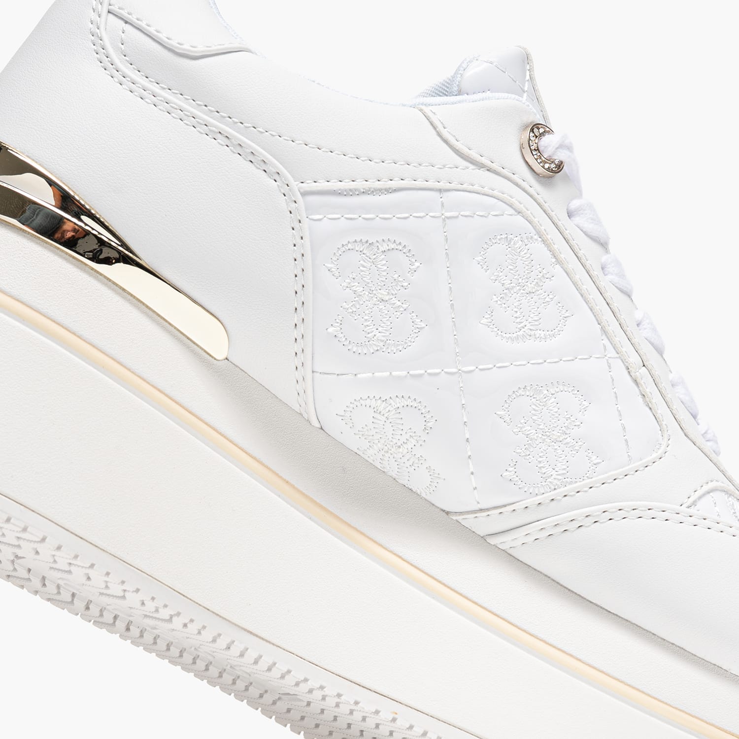 Guess Camrio Γυναικείο Παπούτσι Casual Guess Camrio-White