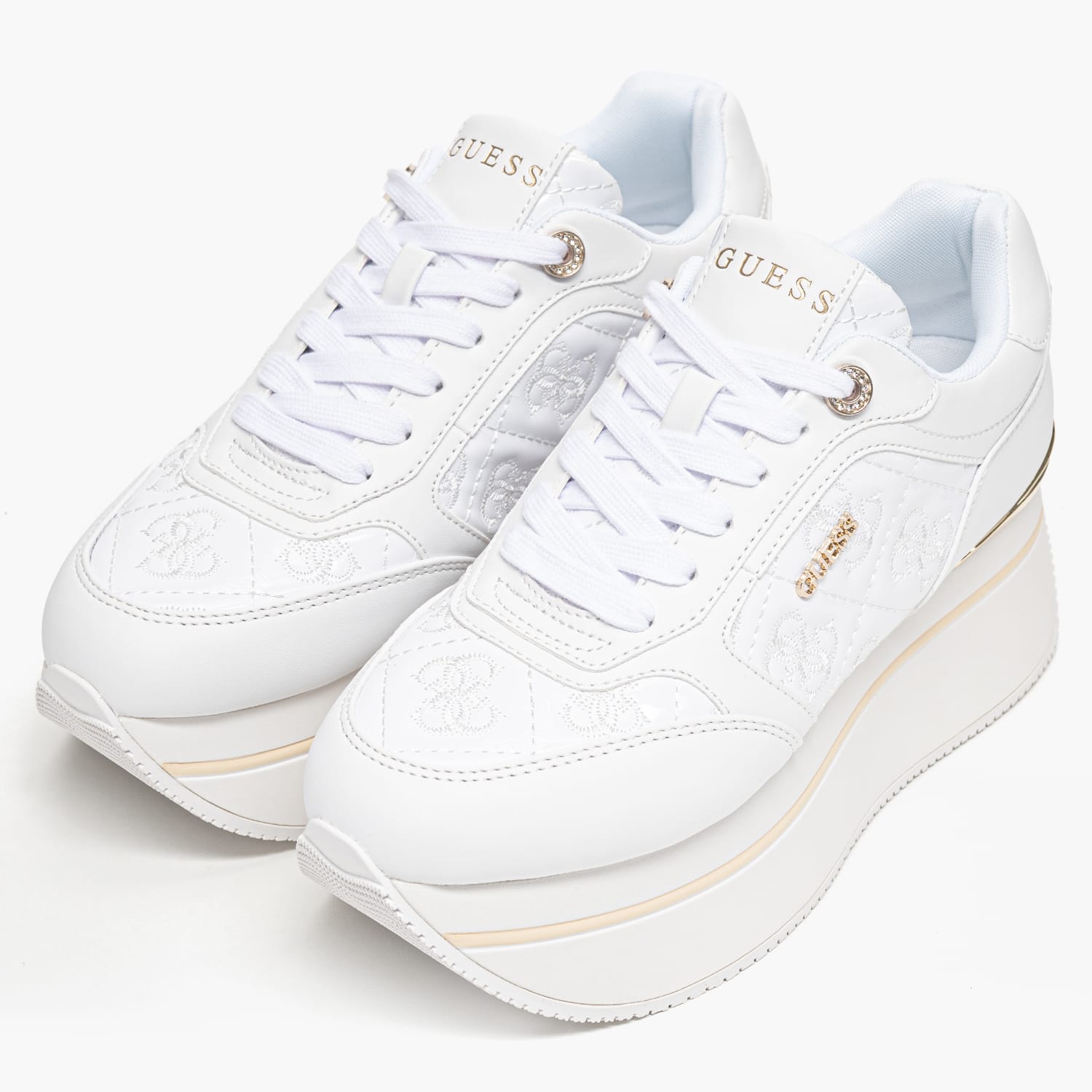 Guess Camrio Γυναικείο Παπούτσι Casual Guess Camrio-White