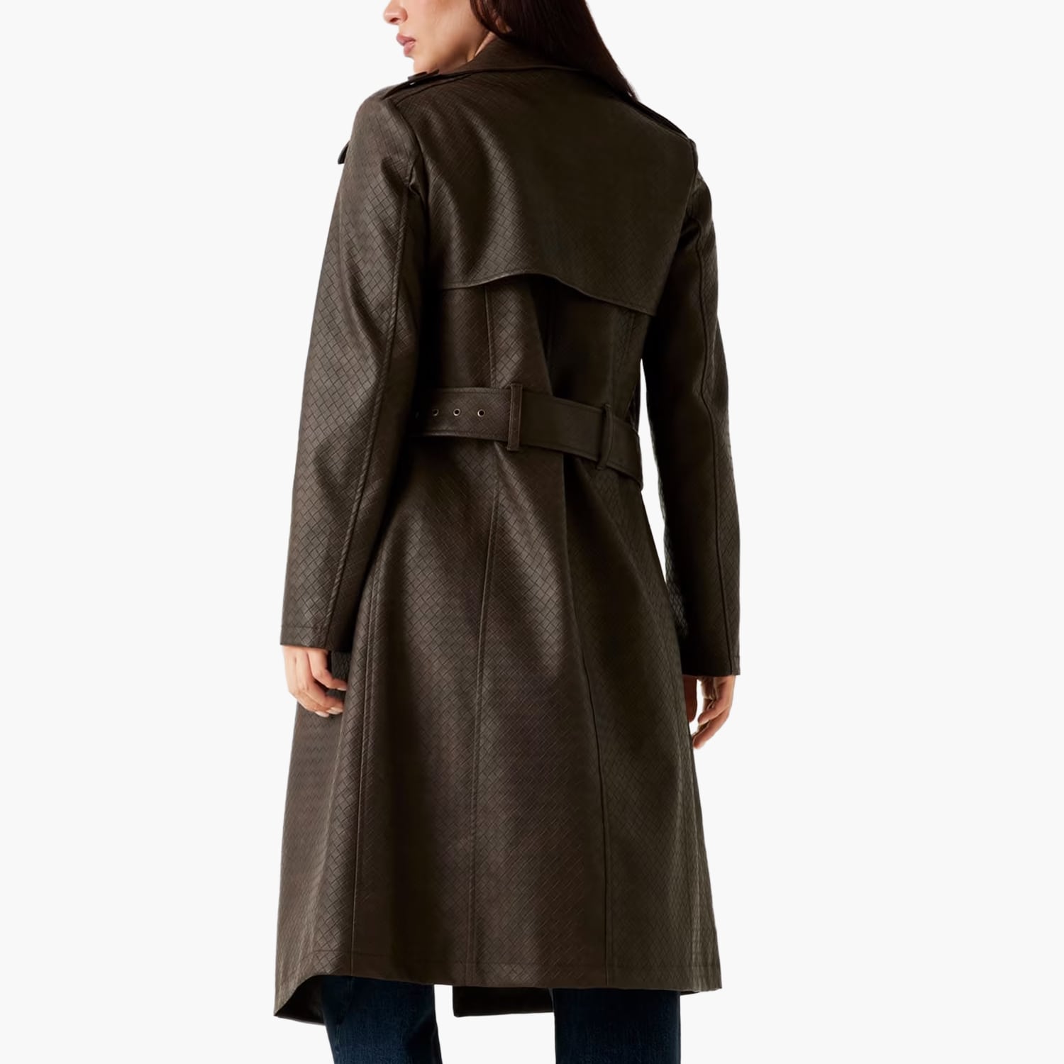 Guess Carmen.Trench-Brown