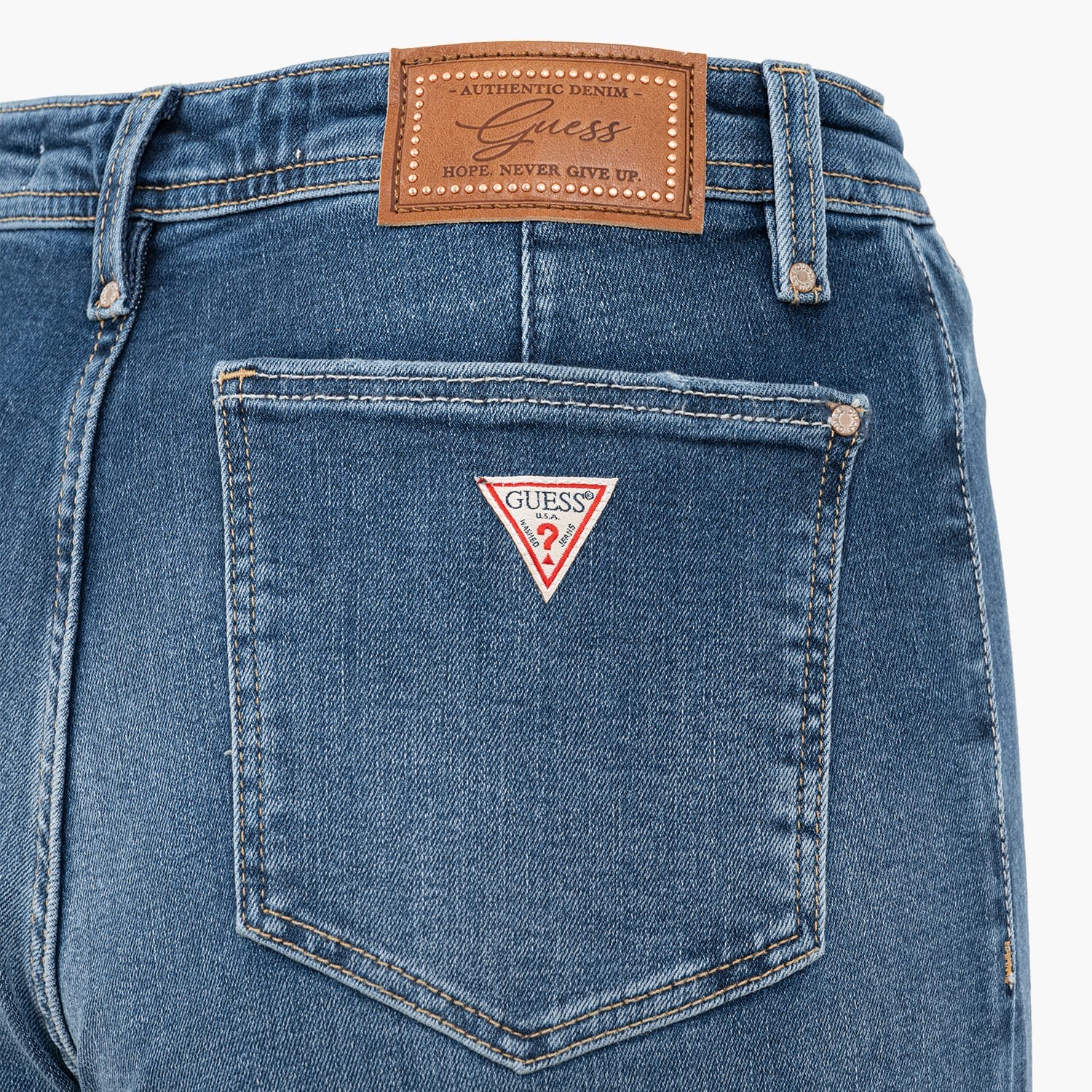 Guess Charlie.Ankle Γυνακεία Παντελόνια Guess Charlie.Ankle-Blue