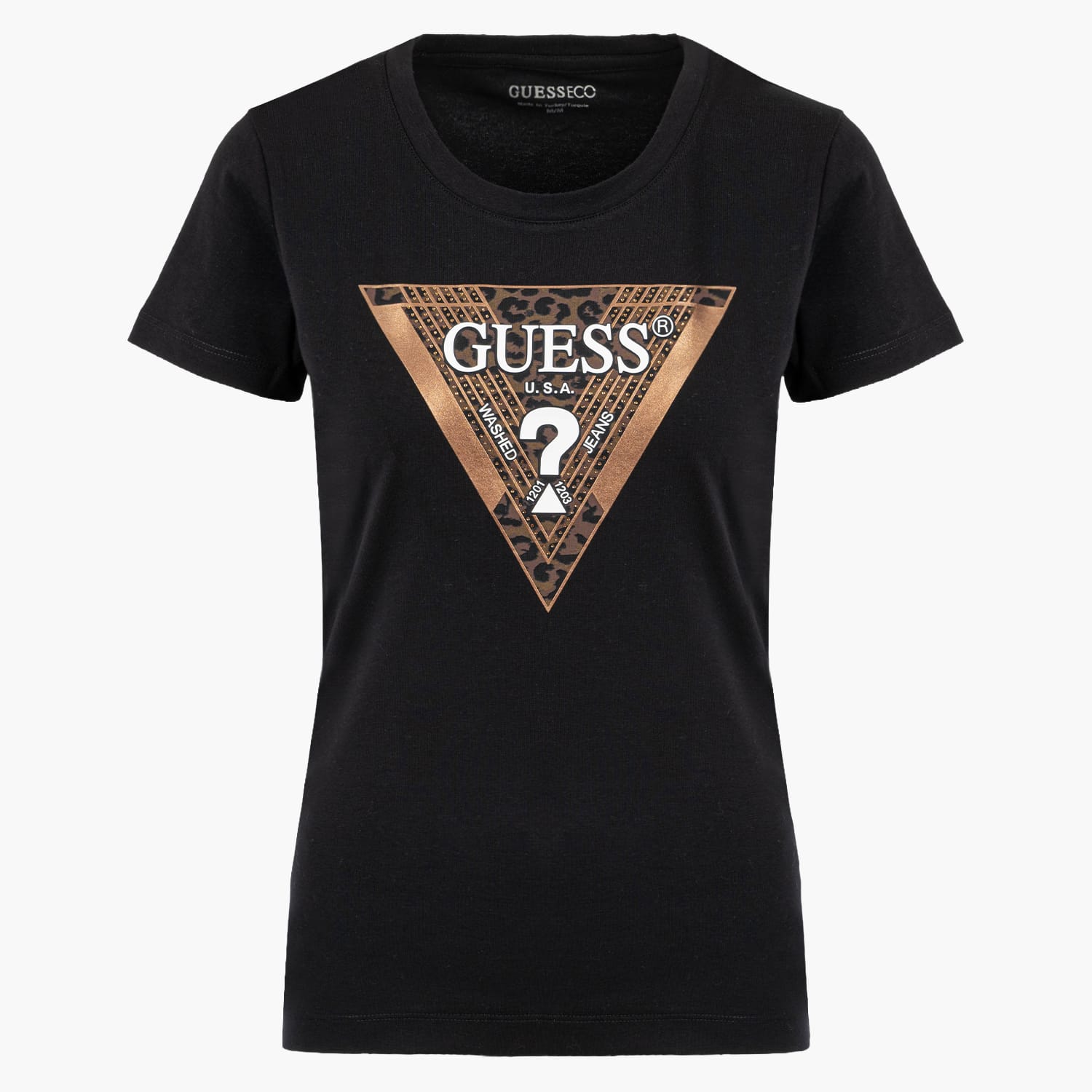 Guess Cn.Leopard.Trng-Black