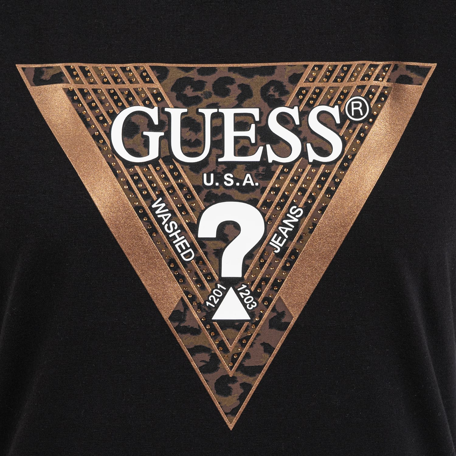 Guess Cn.Leopard.Trng-Black