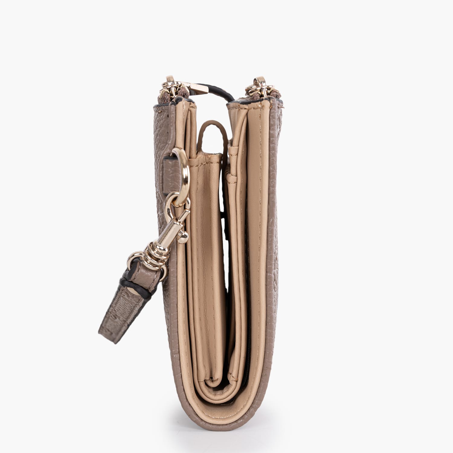 Guess Cresidia2.Dbl Γυνακεία Πορτοφόλια Guess Cresidia2.Dbl-Taupe